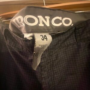 Iron Co. Black Checkered Pants